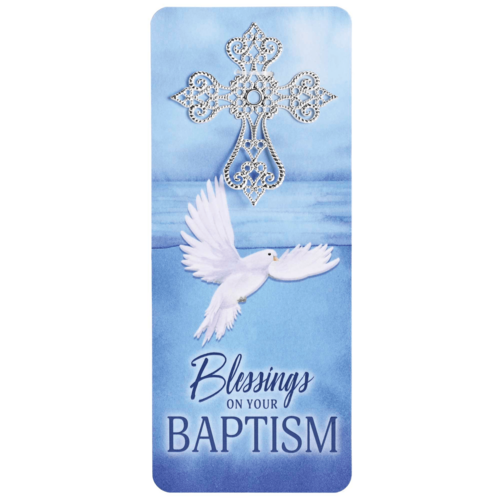Embellished Bookcard Blessings Baptism