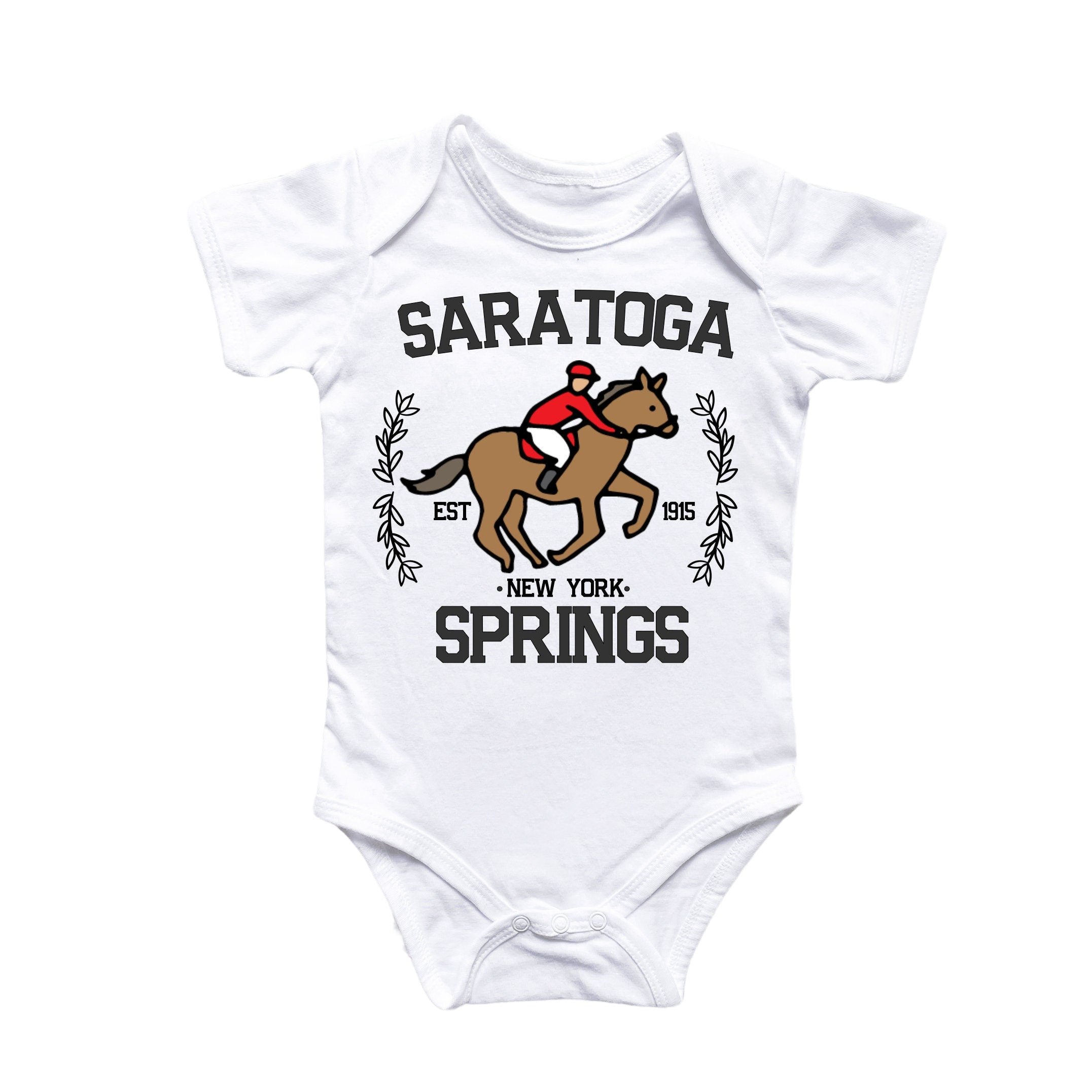 Saratoga Springs New York - Baby Boy Girl Clothes Infant Bodysuit