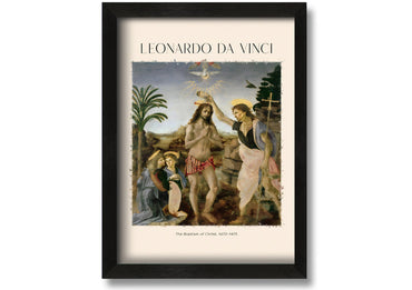 The Baptism Of Christ, 1472-1475 By Leonardo Da Vinci