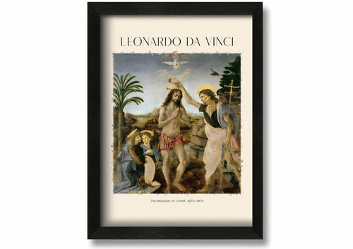 The Baptism Of Christ, 1472-1475 By Leonardo Da Vinci