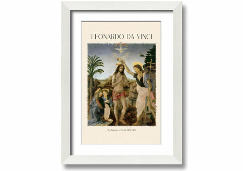 The Baptism Of Christ, 1472-1475 By Leonardo Da Vinci