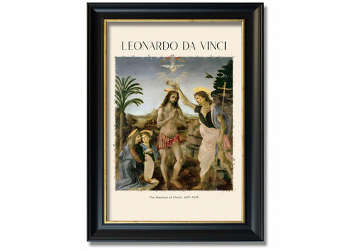 The Baptism Of Christ, 1472-1475 By Leonardo Da Vinci