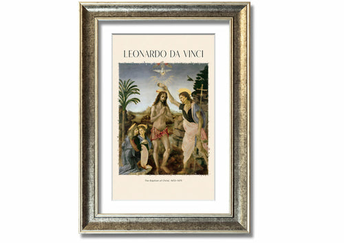 The Baptism Of Christ, 1472-1475 By Leonardo Da Vinci