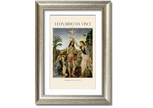 The Baptism Of Christ, 1472-1475 By Leonardo Da Vinci