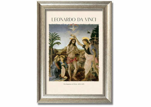 The Baptism Of Christ, 1472-1475 By Leonardo Da Vinci