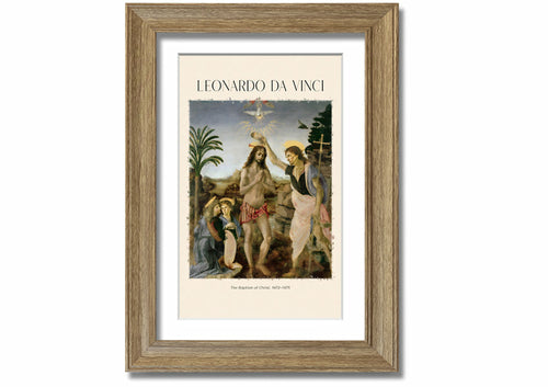 The Baptism Of Christ, 1472-1475 By Leonardo Da Vinci