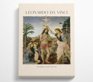 The Baptism Of Christ, 1472-1475 By Leonardo Da Vinci