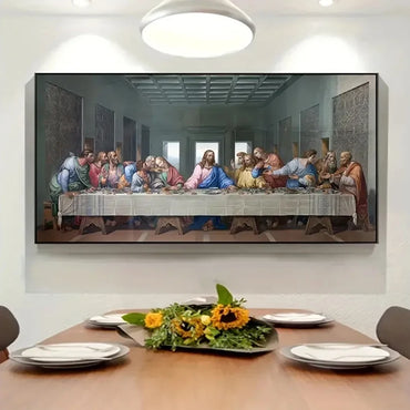 1PC Famous The Last Supper Poster Leonardo Da Vinci's Classic Wall Art
