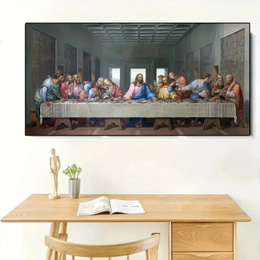 1PC Famous The Last Supper Poster Leonardo Da Vinci's Classic Wall Art