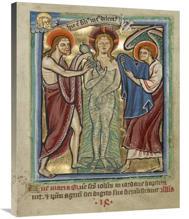 Global Gallery GCS-457565-2835-142 28 x 35 in. The Baptism of Christ A