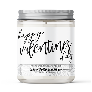 Happy Valentine's Day Scented Candle - Love/Anniversary/Valentine's