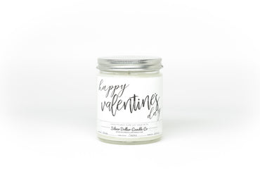 Happy Valentine's Day Scented Candle - Love/Anniversary/Valentine's