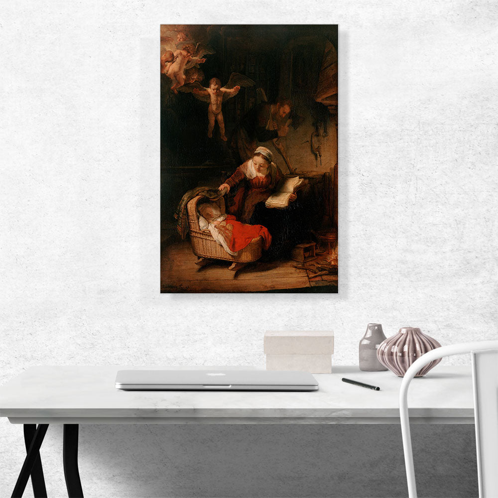 The Holy Family with Angels 1645