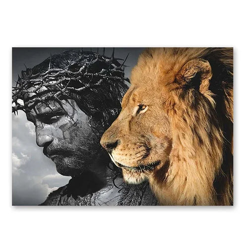 Scandinavian Minimalist Wall Art Catholic Christian Holy Jesus HD