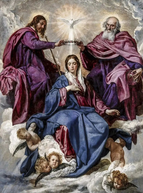 Mary God Jesus Virgin Mary Religion Christ Catholic Churches Poster