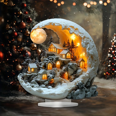 1pc Christmas Moon House Decorations For Home Ornaments Bohemian Moon