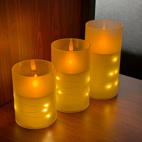 LED lights electronic candles LED candle decorations acrylic candles