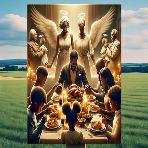 1pc 8x12" Vintage Aluminum Wall Art - Guadalupe Virgin Mary Retro