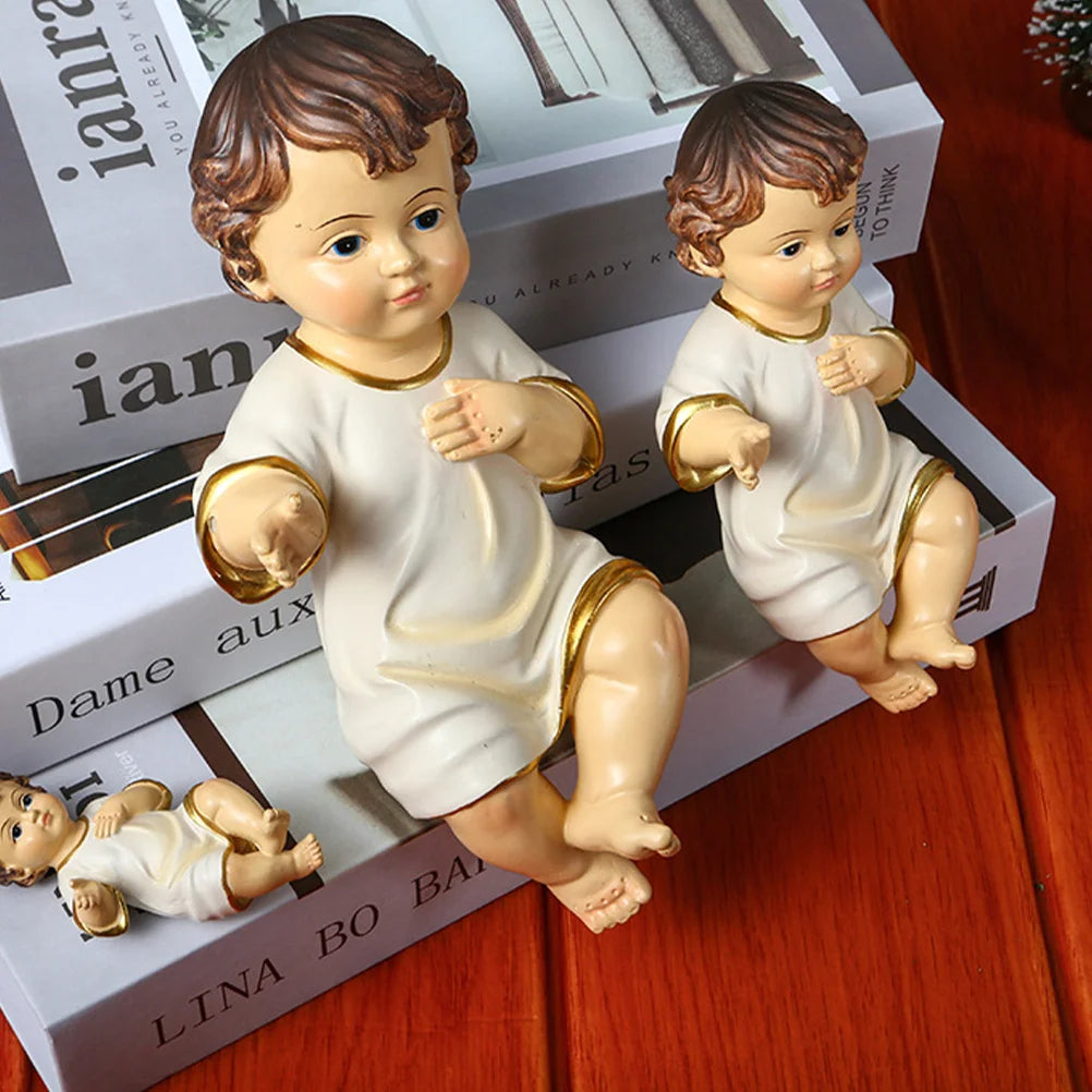 6cm Baby Jesus Figurine For Nativity Baby Jesus In Manger Religious