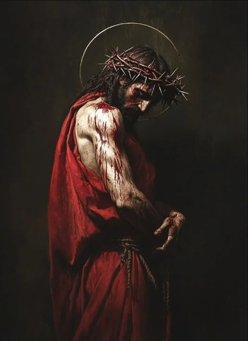 Christian Sacred Heart Jesus Art Posters Prints Catholic Pure Virgin