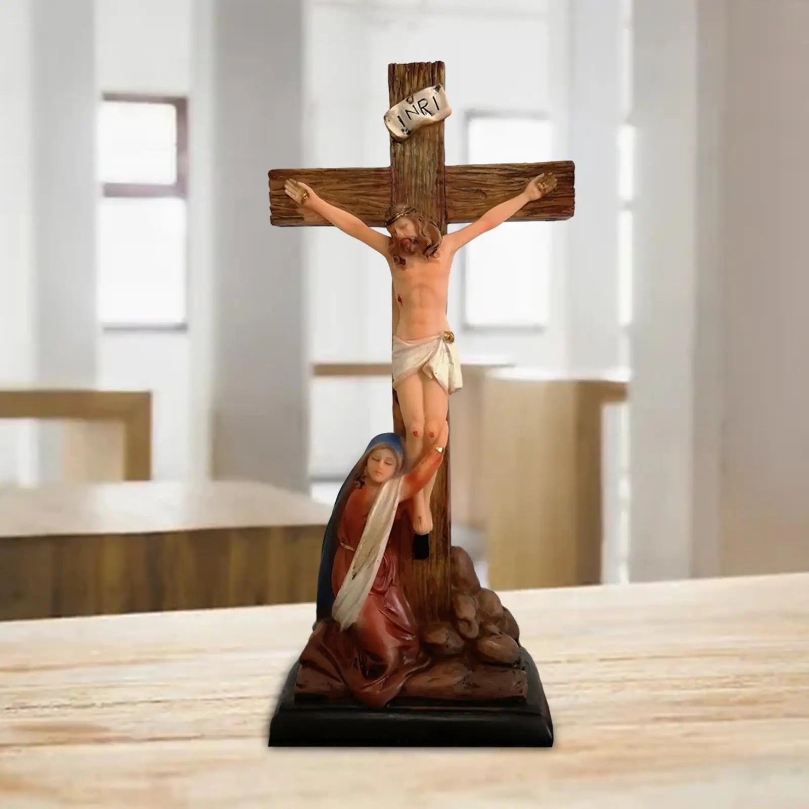 Jesus Jesus Ornament Holy Religious Catholic Figure Tabletop Display