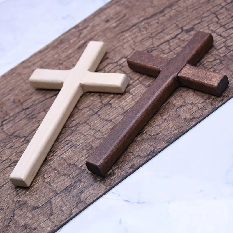 1pc Christian Wooden Cross 12cm(4.7in) Hanging Wall Large Long
