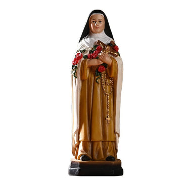 Resin Crafts Nun St. Rita of Cascia Catholic Creative Figure Statue