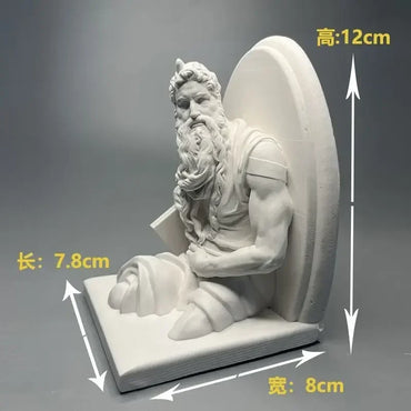 Moses Figure Sculpture  diffuser stone Sculpture Artwork Plaster