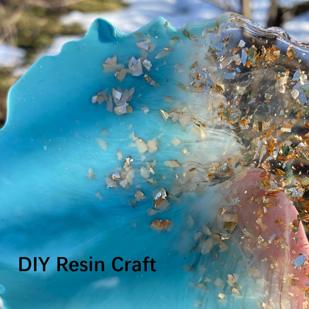 100pcs Imitation Gold Sliver Copper Foil Paper DIY Resin Candle