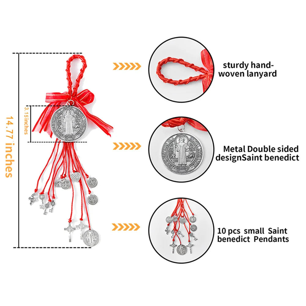 Saint Benedict Medal Protection Blessing Charm Catholic San Benito