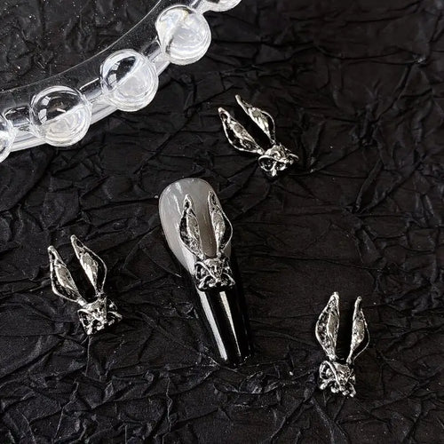 10pcs Gothic Punk Style Nail Art Charms Antique Silver Alloy  Jesus