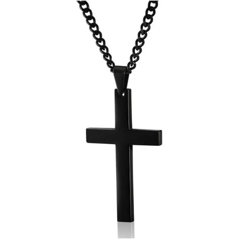 Fashion Cross Necklaces For Women Gold Silver Color Crucifix Pendant