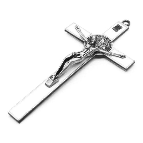 Church Relics Jesus on The Stand Cross Wall Crucifix Antique Home