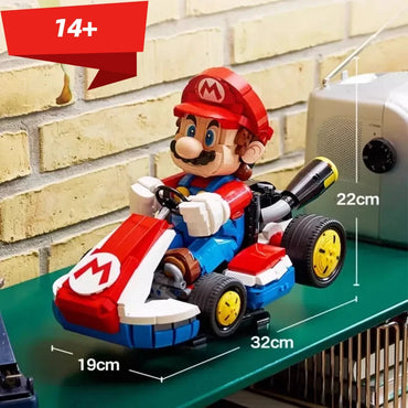 2025 New 72037 Standard Kart Classic Game Racing Car Model Building