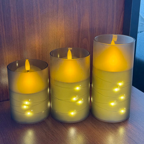 LED lights electronic candles LED candle decorations acrylic candles