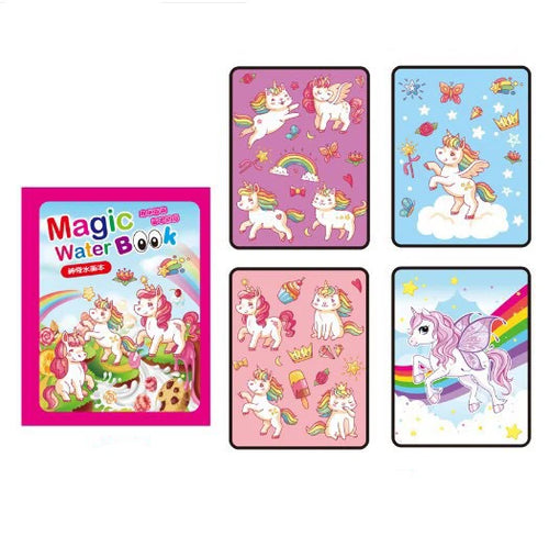 NEW Kids Magic Water Drawing Books Coloring Books Painting Toys for
