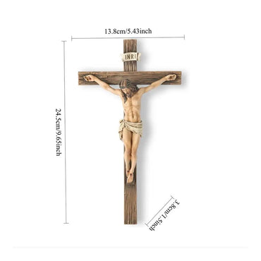 for Christian Home Decors Religious Jesus Cross Crucifix Statue Saint