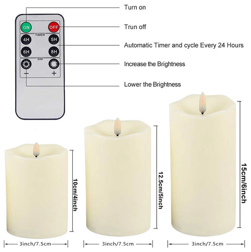 LED lights electronic candles LED candle decorations acrylic candles