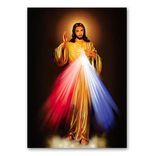 Scandinavian Minimalist Wall Art Catholic Christian Holy Jesus HD