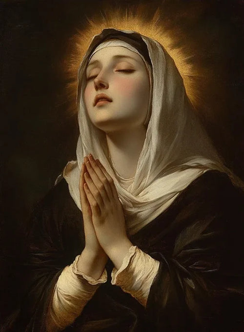 Christian Sacred Heart Jesus Art Posters Prints Catholic Pure Virgin