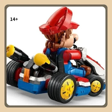 2025 New 72037 Standard Kart Classic Game Racing Car Model Building