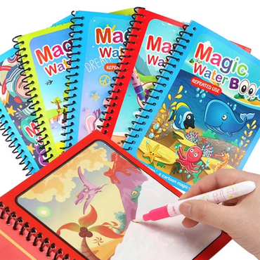 NEW Kids Magic Water Drawing Books Coloring Books Painting Toys for