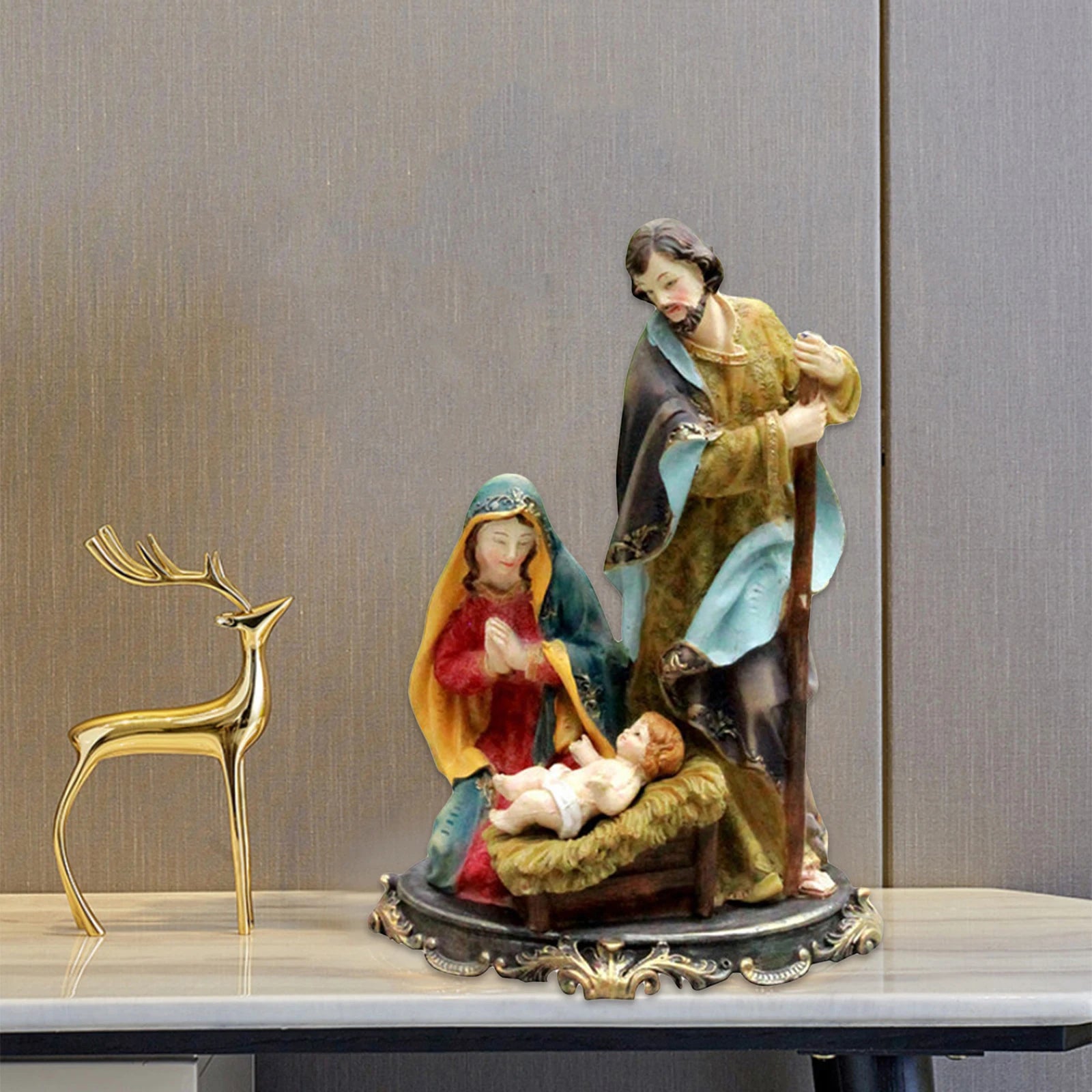 Religious Figure Ornament Religious Tabletop Display Blessed Catholic