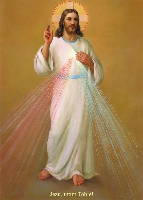 Catholic Art Holy Mother of God，Jesus Christ ，Saint Nicholas Canvas