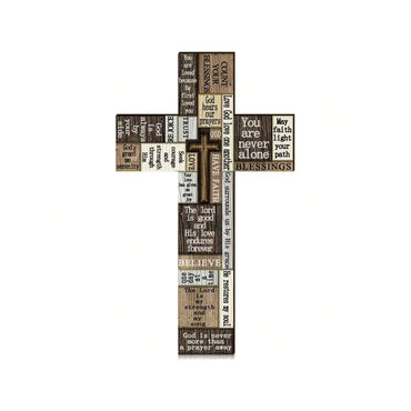 Christians Crossword Wall Signs Words And Say Wooden Crosses With