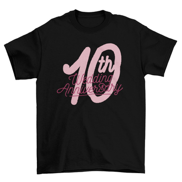 Wedding anniversary t-shirt