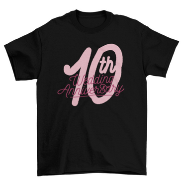 Wedding anniversary t-shirt