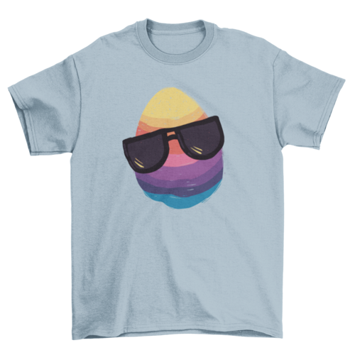 Easter egg sunglasses t-shirt