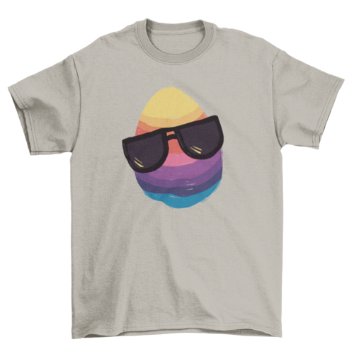 Easter egg sunglasses t-shirt