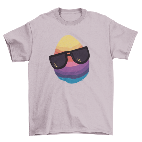 Easter egg sunglasses t-shirt